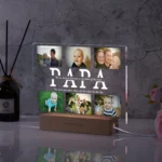 Custom Acrylic Lamp Personalized Photo Text