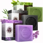 Bioaqua Essential Oil Soaps with Honey,Rose,Jasmine,Aloe,Matcha,Blueberry,Lavender, Bamboo Charcoal,Black Bamboo Soaps - Image 5