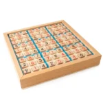 New Wooden Children Sudoku Chess Beech International Checkers - Image 3